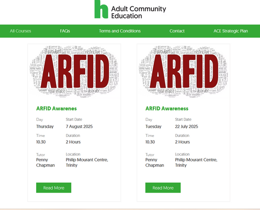 ARFID Awareness with Adult Community Education